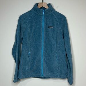 Columbia Sportswear Blue Fleece Jacket Size L